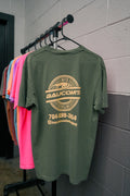Green and tan